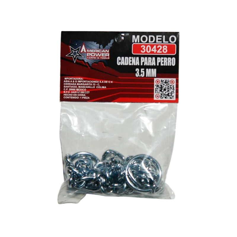 Cadena American Power P/Perro 3.5 Mm