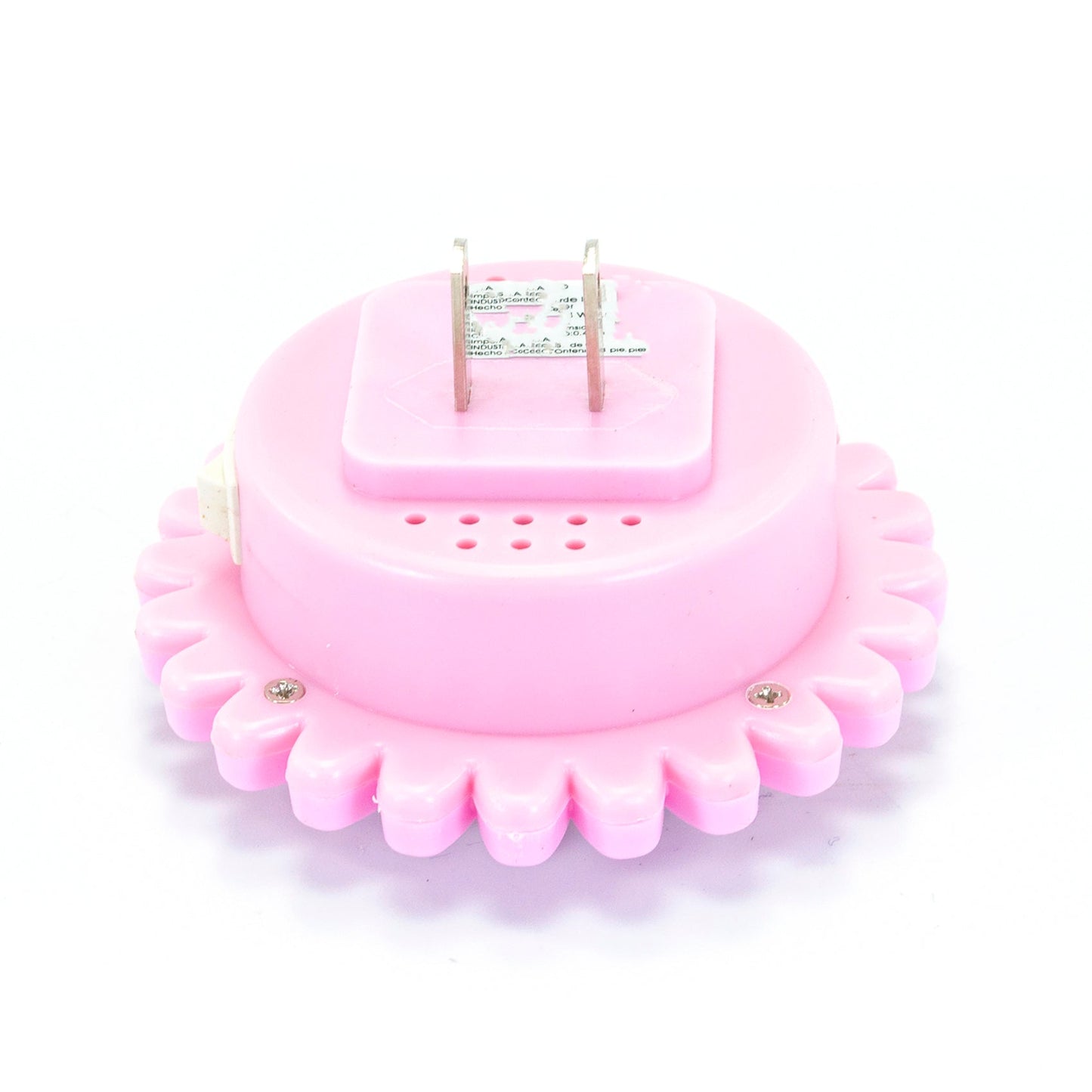 Lámpara Sanelec luz de noche led flor rosa
