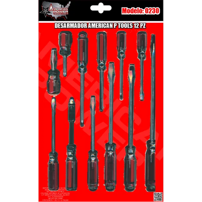 Desarmador American Power Lujo 12 Pz