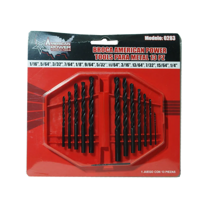 Broca American Power P/Metal 13Pz