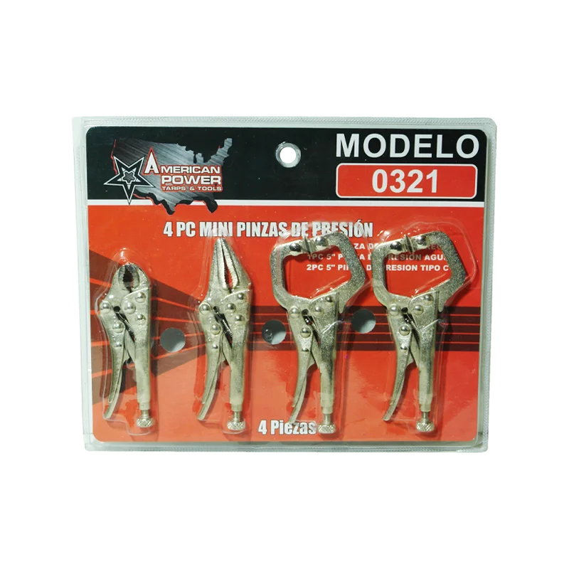 Pinza American Power Mini Presion Jgo 4 Pz