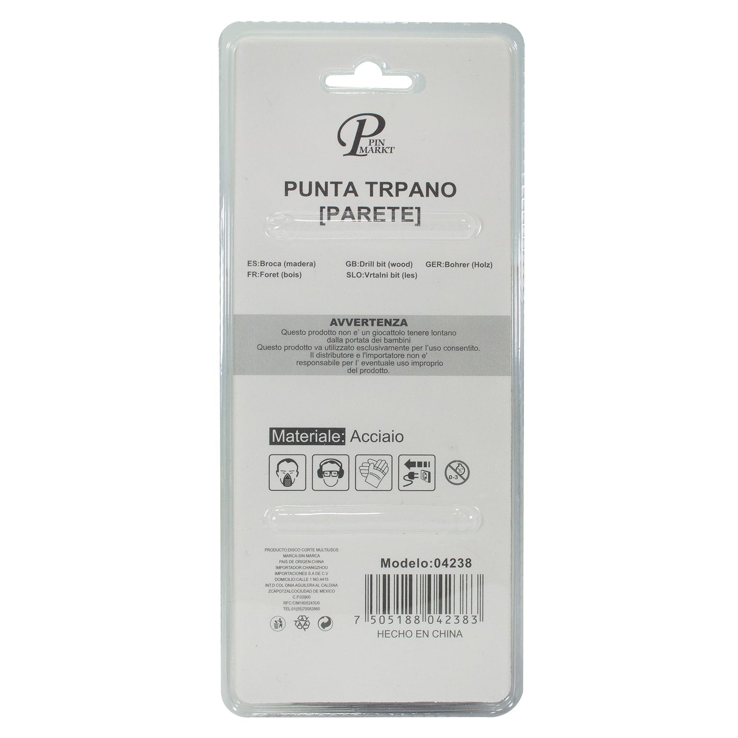 BROCA PINMARKT 5PZ PARA METAL