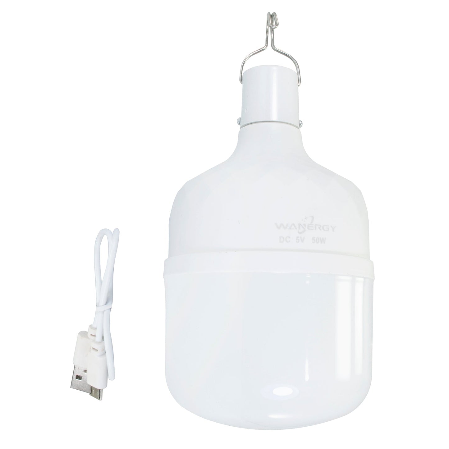 Foco Wanergy led bulbo omnidireccional 50w recargable