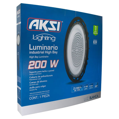 Luminario Aksi Led 200W Tipo Ufo 100-240V
