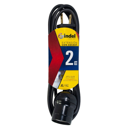 EXTENSION GINDEL CON SOQUET  2MTS