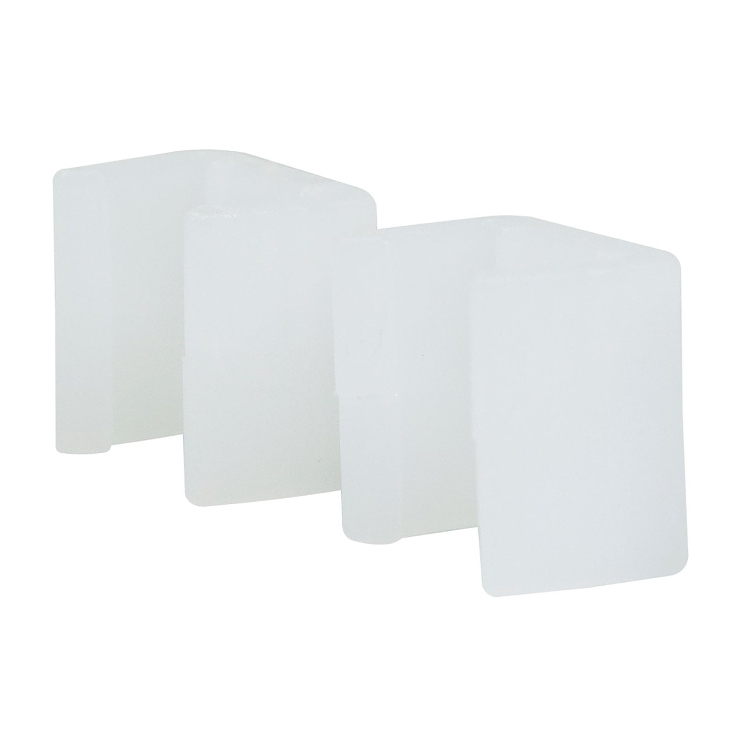 GRAPA PVC PARA MANGUERA 5050-DOBLE LED 10MM 100PCS