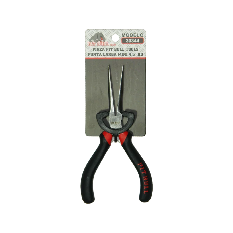 Pinza Pit Bull Punta Larga Mini 4.5