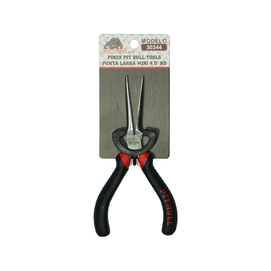 Pinza Pit Bull Punta Larga Mini 4.5
