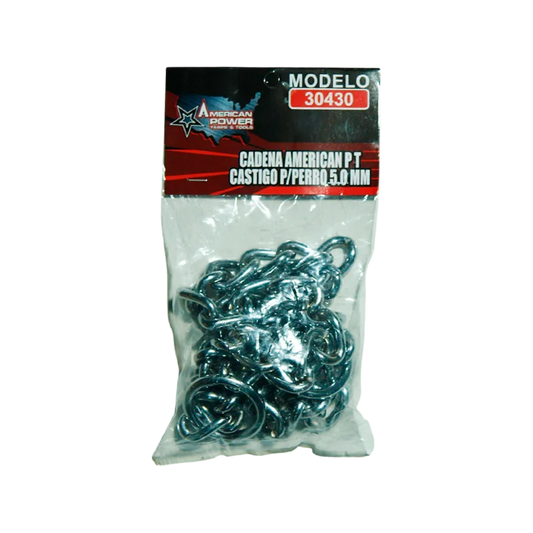 Cadena American Power  P/Perro 5 Mm