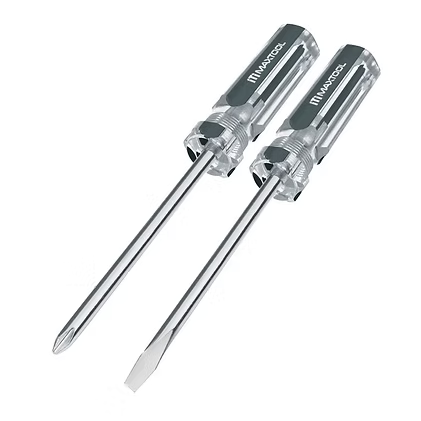 Desarmador Aksi Plano Y Cruz 1/4 X 4   2Pz