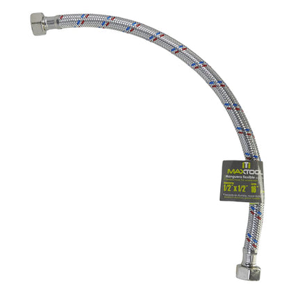 Manguera Aksi Flexible Lavabo 40Cms 1/2X1/2