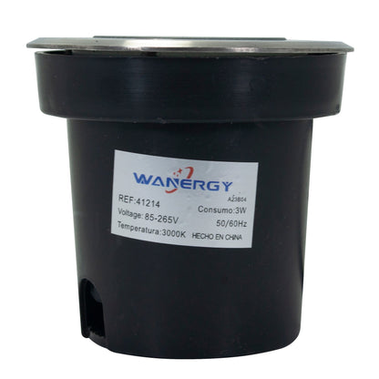 EMPOTRADO WANERGY 3W SUMERGIBLE SATÍN CÁLIDO