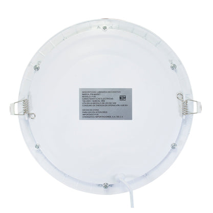 Empotrado Pinmark led 18w redondo