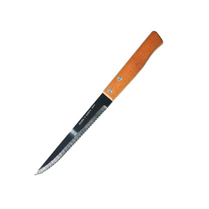 Cuchillo Mark´S Knife Para Mesa Mango Madera Sierra