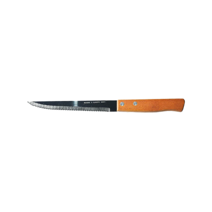 Cuchillo Mark´S Knife Para Mesa Mango Madera Sierra