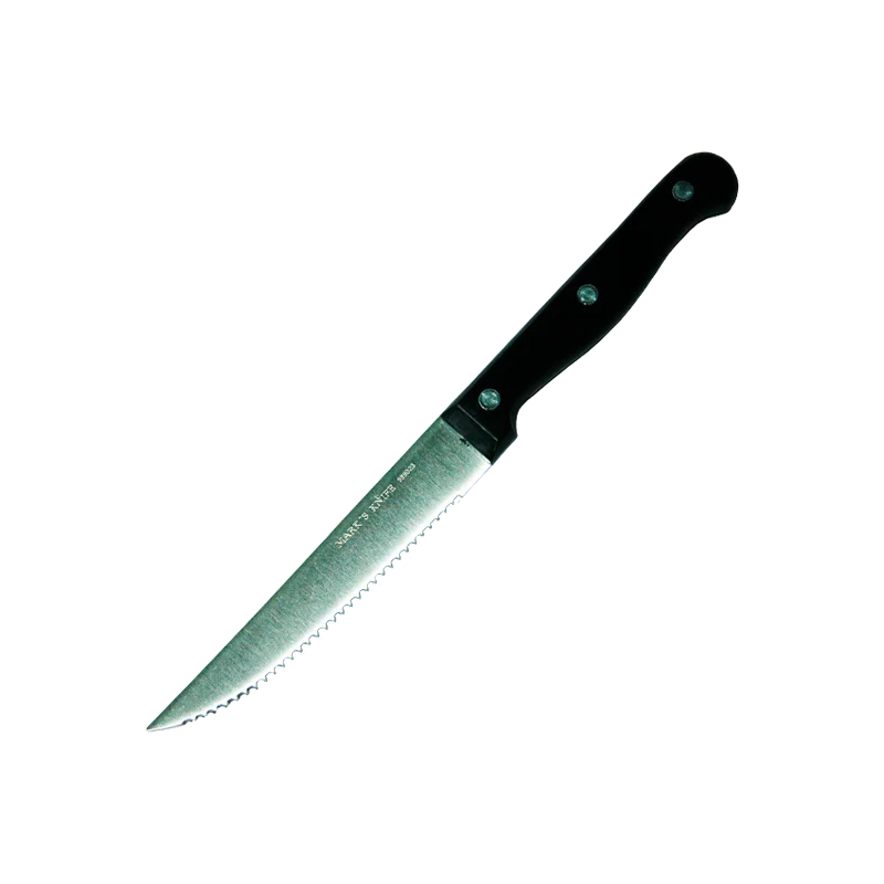 Cuchillo Mark´S Knife Para Mesa Mango Plastico Sierra