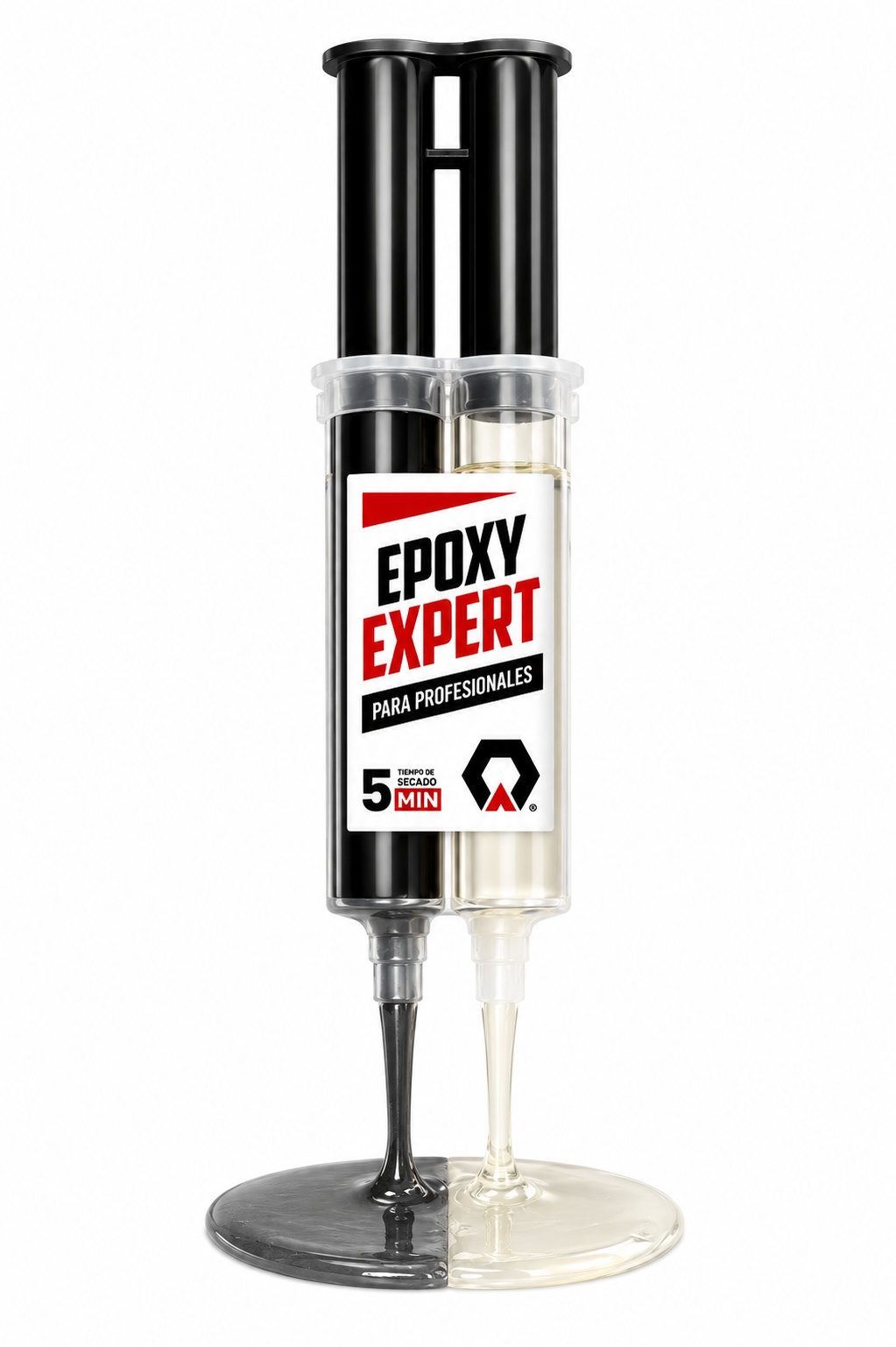EPOXYCO ARA EXPERT JERINGA NEGRO 5 MINS