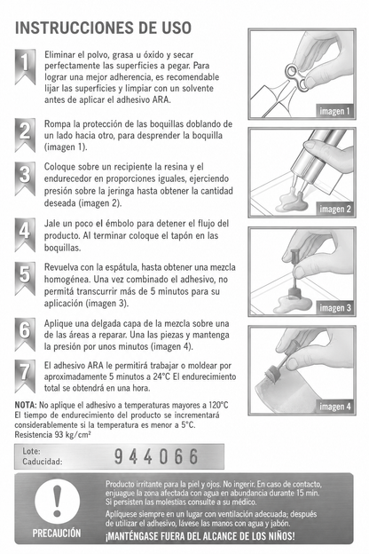 EPOXYCO ARA STEEL JERINGA    5 MINS