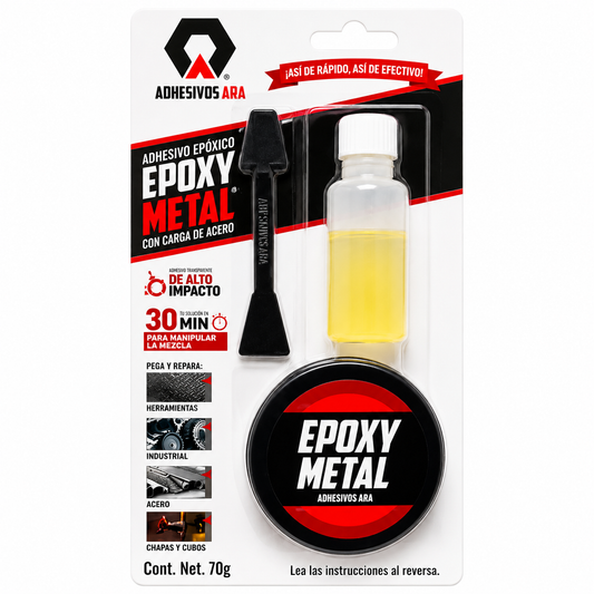 EPOXYCO ARA  LATA CARGA DE ACERO     5 MINS