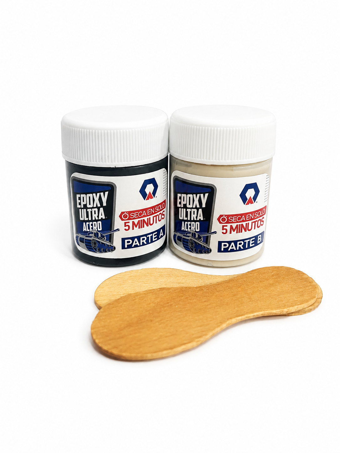 EPOXYCO ARA BOTE ULTRA ACERO   5 MINS