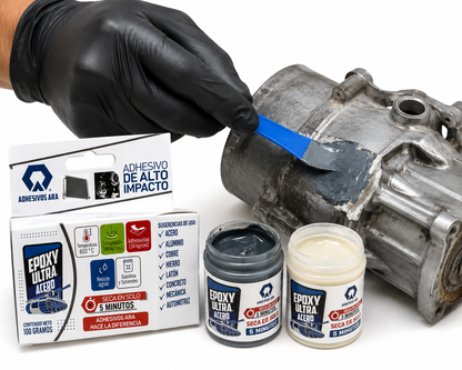 EPOXYCO ARA BOTE ULTRA ACERO   5 MINS