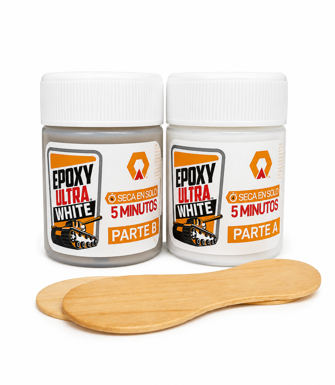 EPOXYCO ARA BOTE ULTRA WHITE   5 MINS