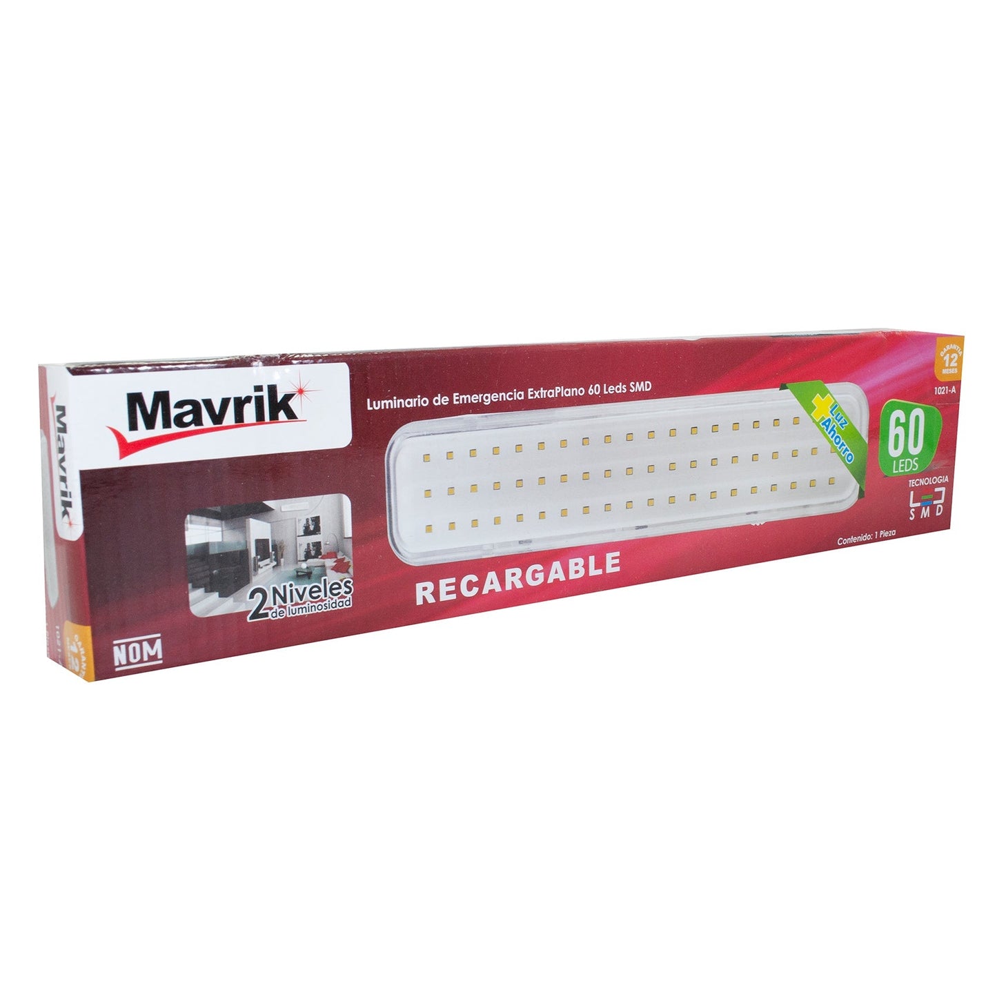 Lampara Mavrik De Emergencia Portatil 60 Leds.