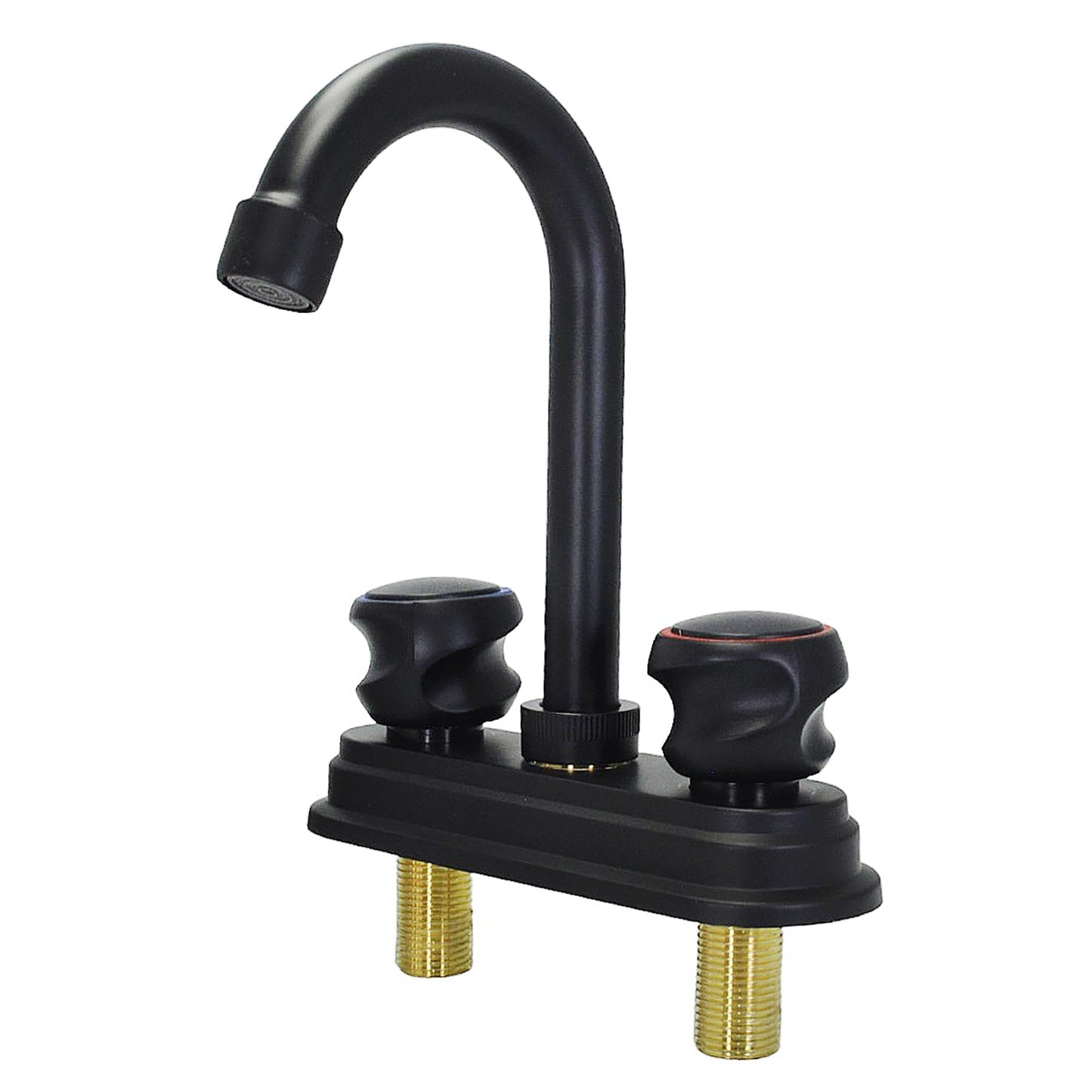 Mezcladora Adir Para Lavabo Negro Mate