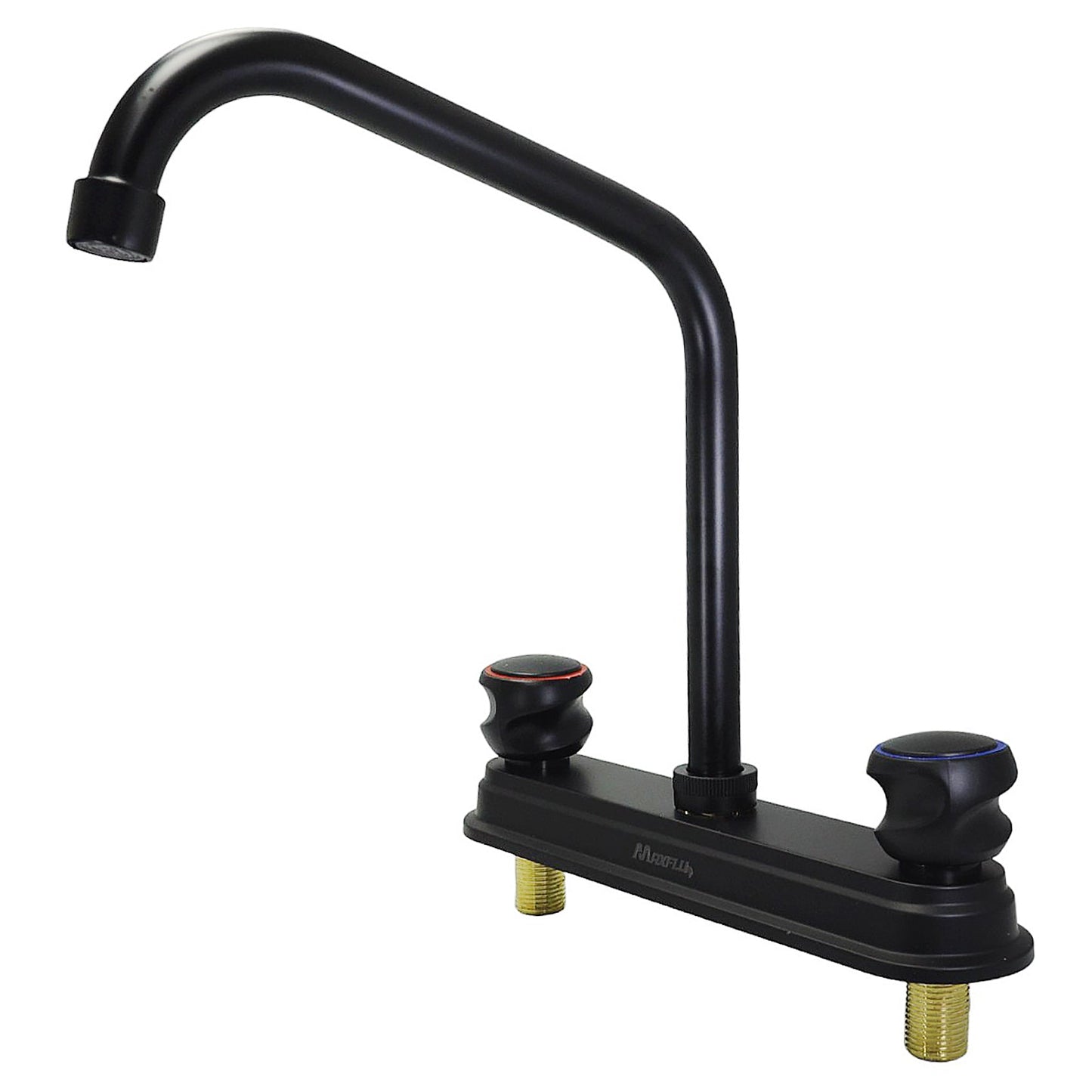Mezcladora Adir Para Fregadero Negro Mate