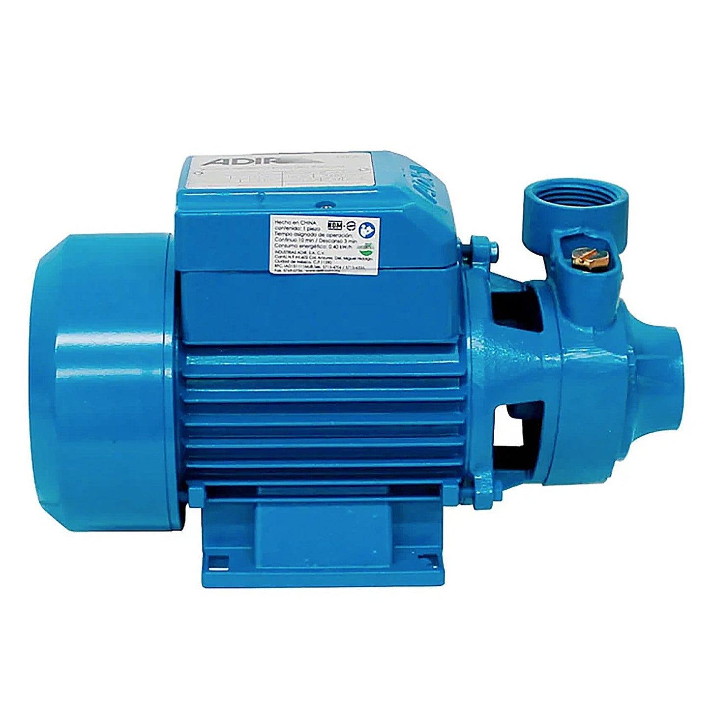 Bomba Adir Para Agua Periferica De 1/2 H.P Mod.185-A