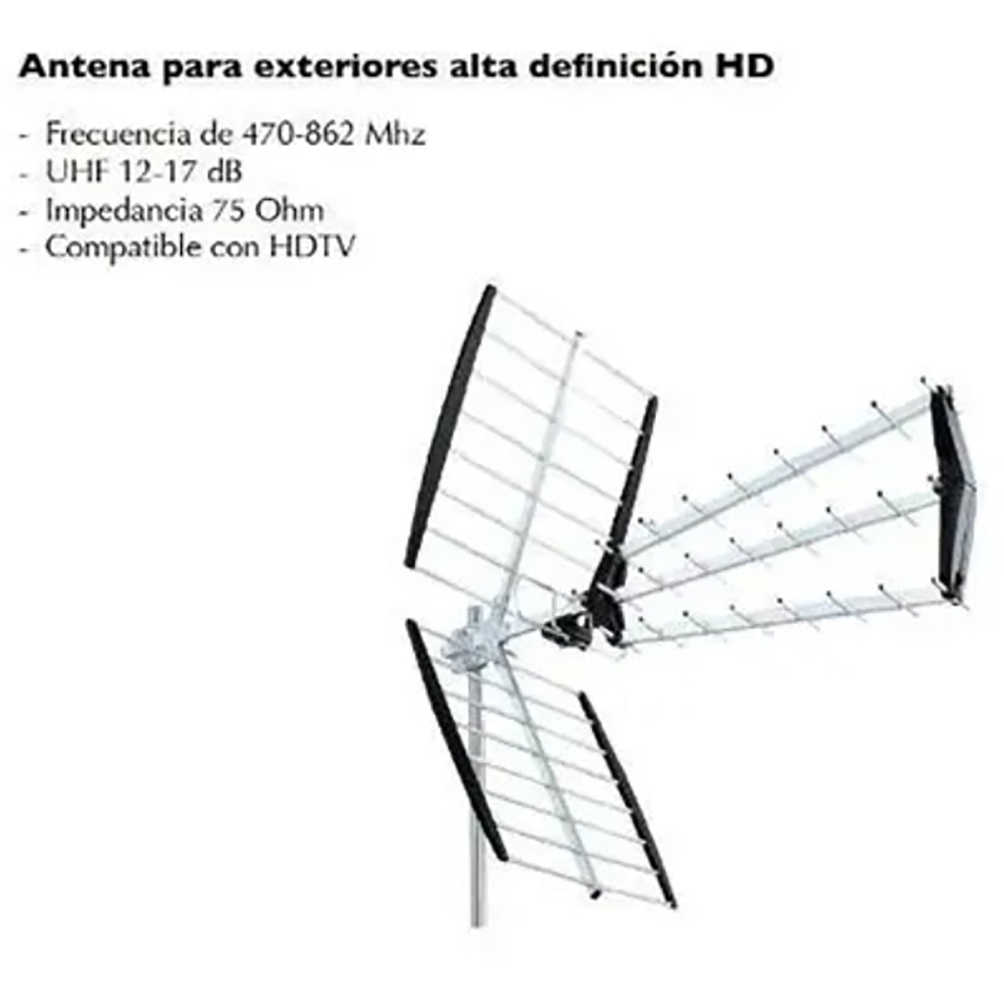 Antena Adir Alta Definición Exterior