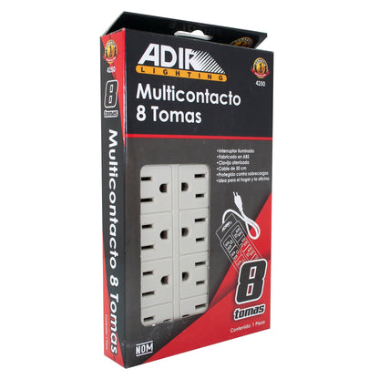 Multicontacto Adir C /8 Contactos