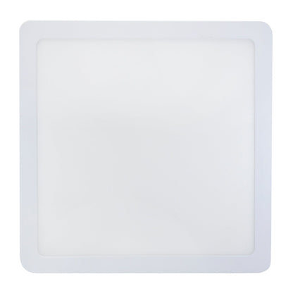 Luminario Adir Cuadrado Sobreponer 24 W Bco