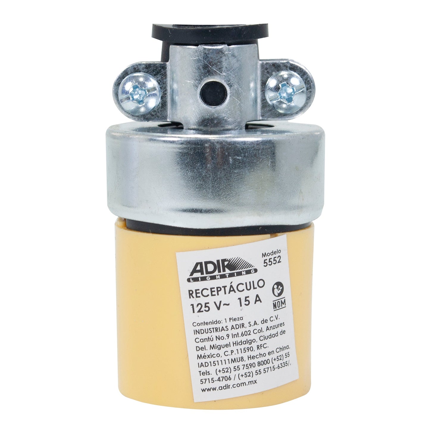 Contacto Adir Uso Rudo Con Tierra Metalico
