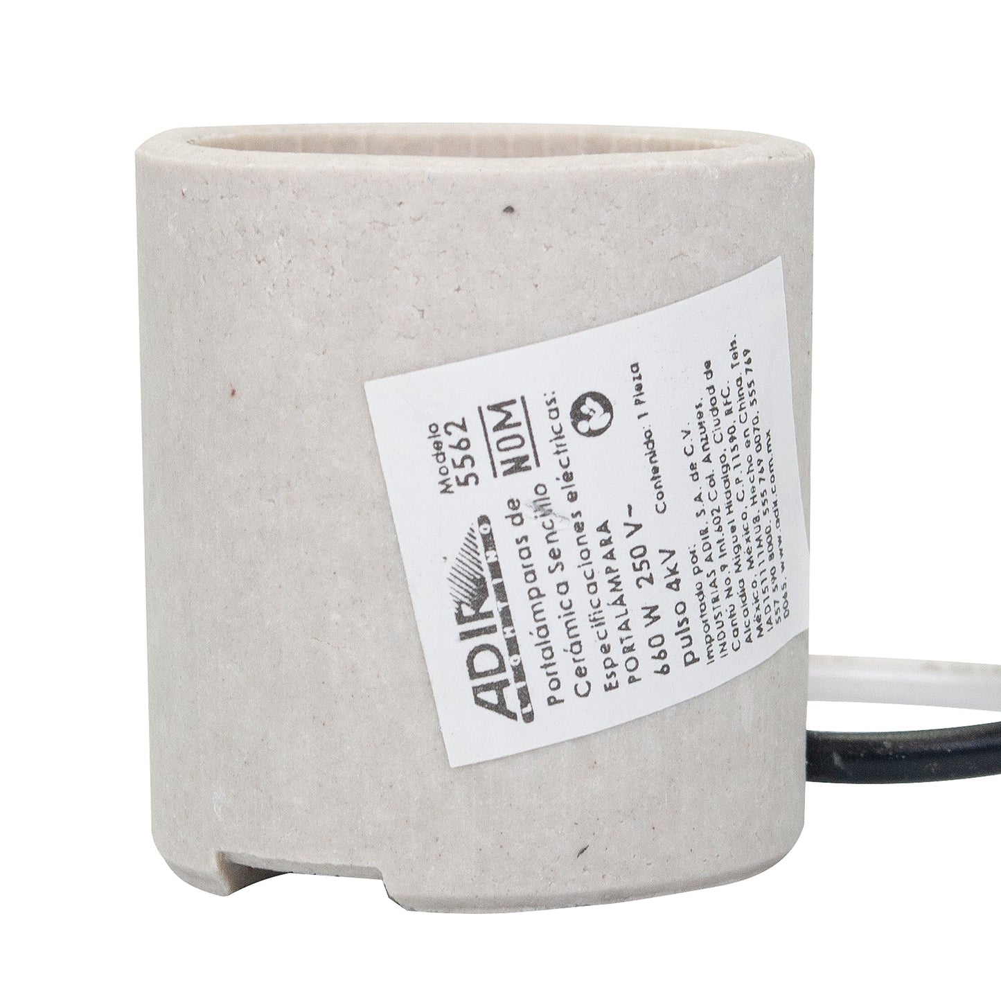 Soquet Adir Porcelana Candil Cables