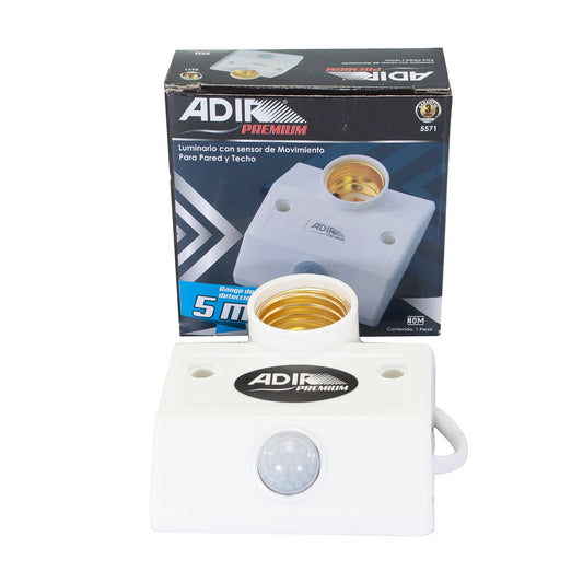 Sensor Adir De Movimiento Techo Y Pared