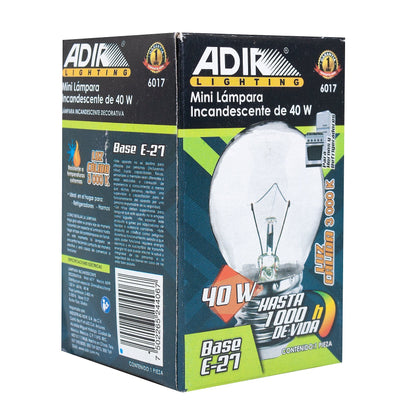 Foco Adir Incandecente 40 Watts Horno Y Refrigerador