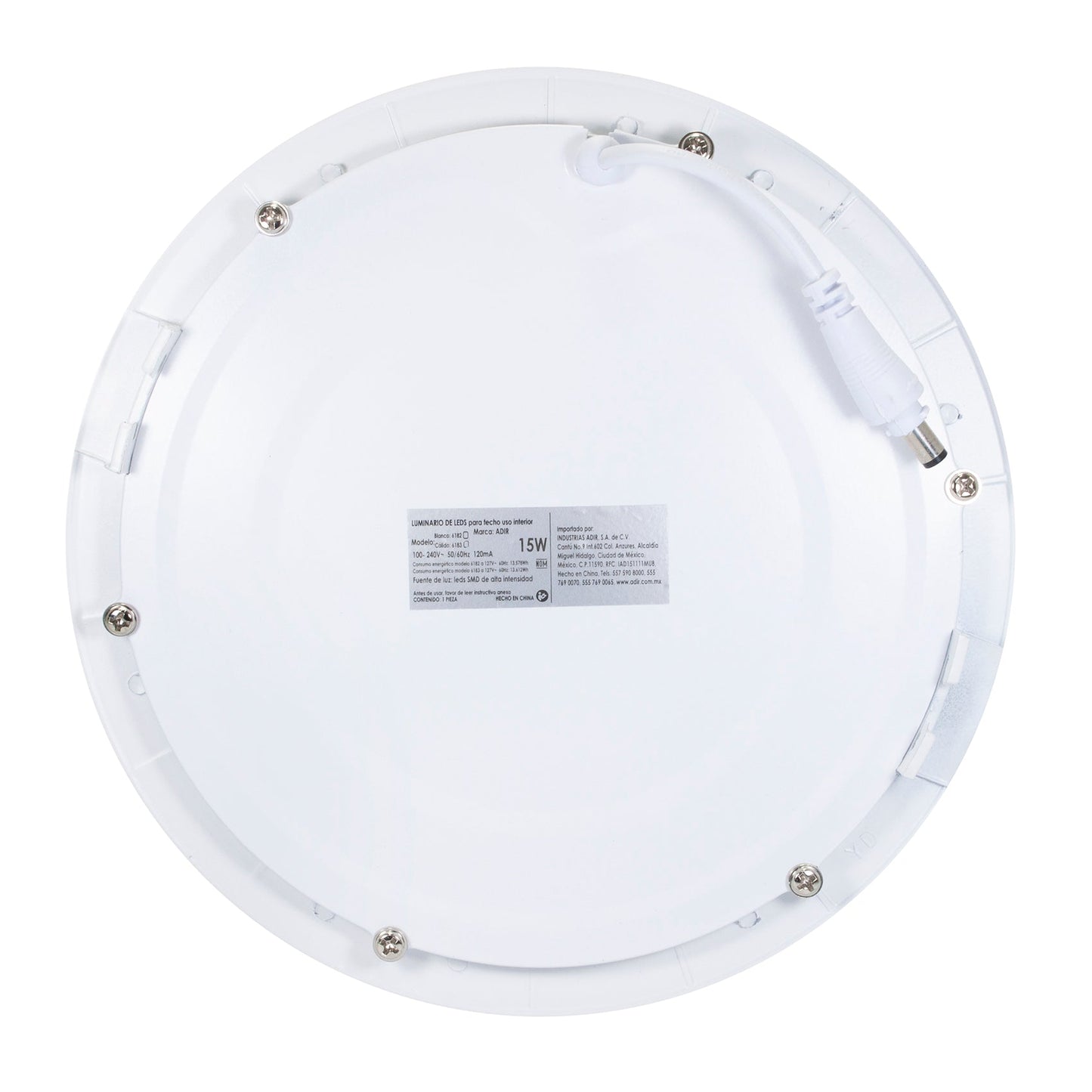 Empotrado Adir Extra Plano Red 15 W B.Frio