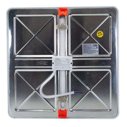 Empotrado Adir Led Cuadrado 24W Frio Base Ajustable