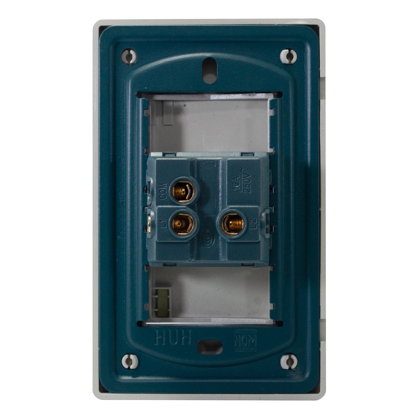 PLACA PINMARK ALUMINIO 1 APAGADOR ESCALERA