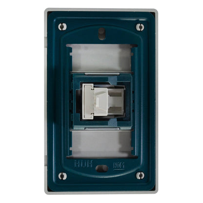 PLACA PINMARK ALUMINIO 1 MODULO TELEFONICO