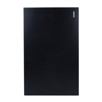 PLACA LUCEK FLAT 1 APAGADOR SENCILLO NEGRA
