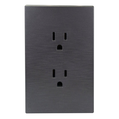 PLACA LUCEK FLAT DUPLEX PLATA