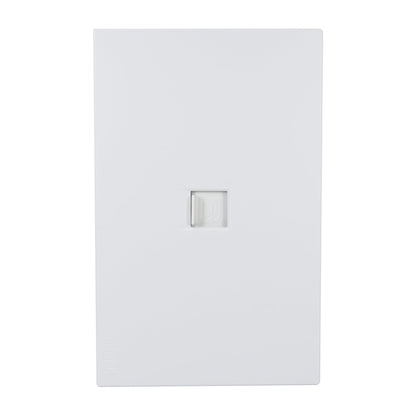 PLACA LUCEK FLAT TOMA TELEFONICA BLANCA