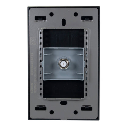 PLACA LUCEK FLAT TOMA TV NEGRA