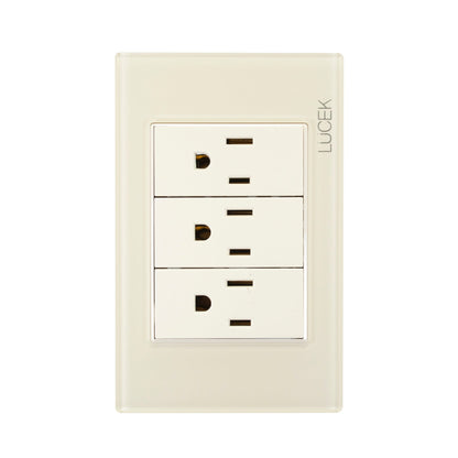 Placa Lucek colors c/3 contactos hueso