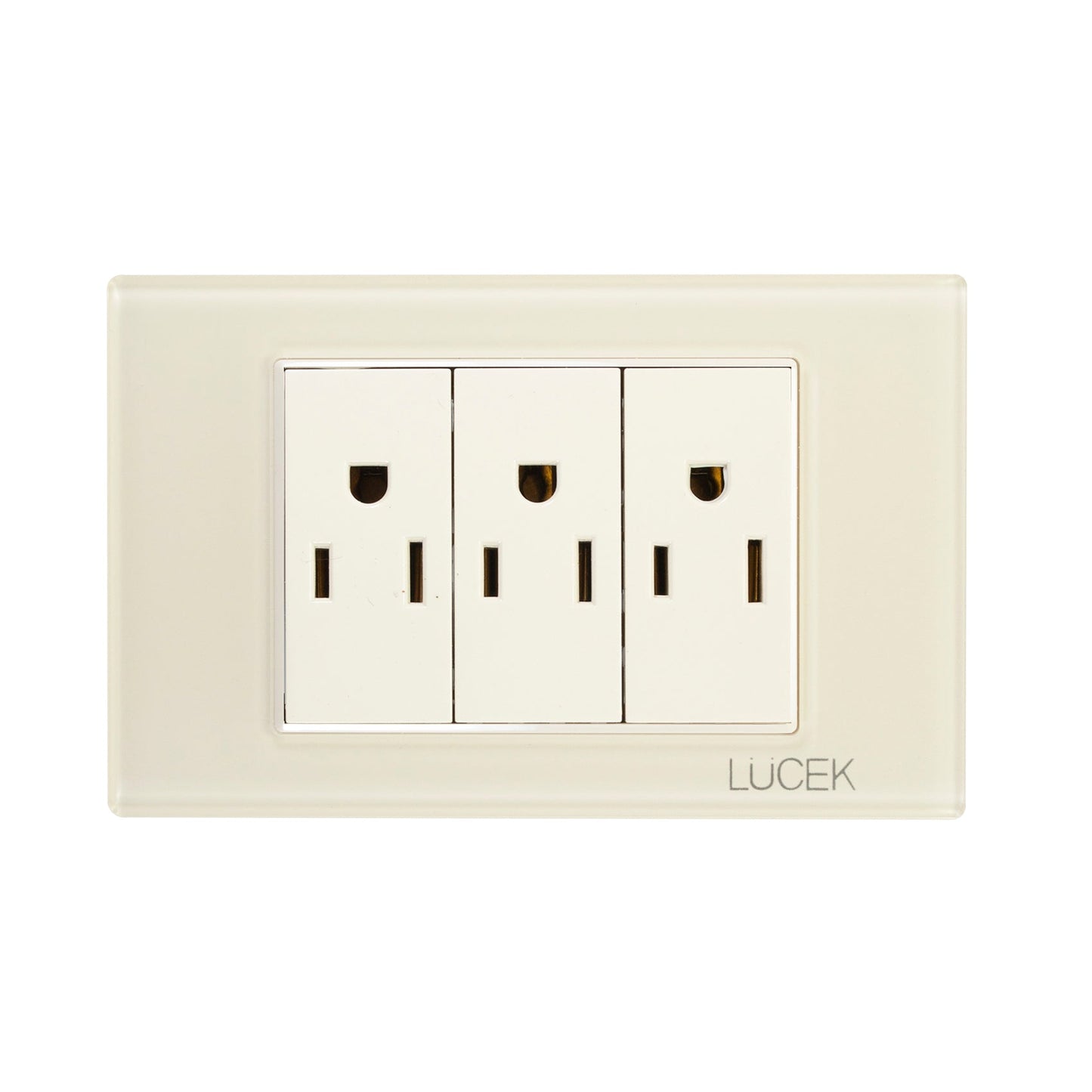 Placa Lucek colors c/3 contactos hueso
