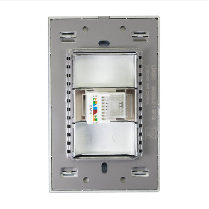 Placa Lucek metalica anonizado jack jr45