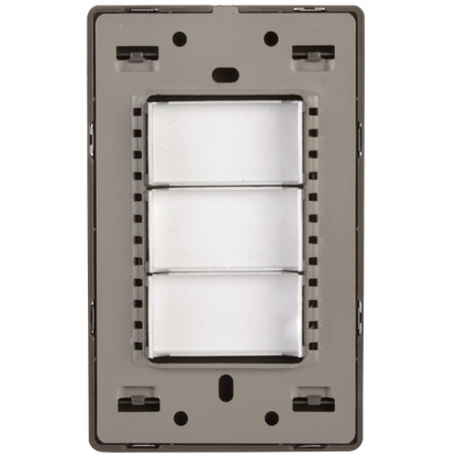 Placa Lucek colors ciega negro