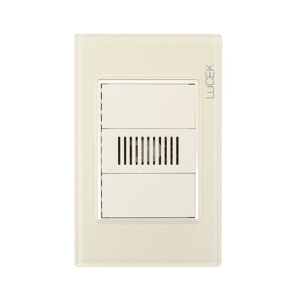 Placa Lucek colors zumbador hueso